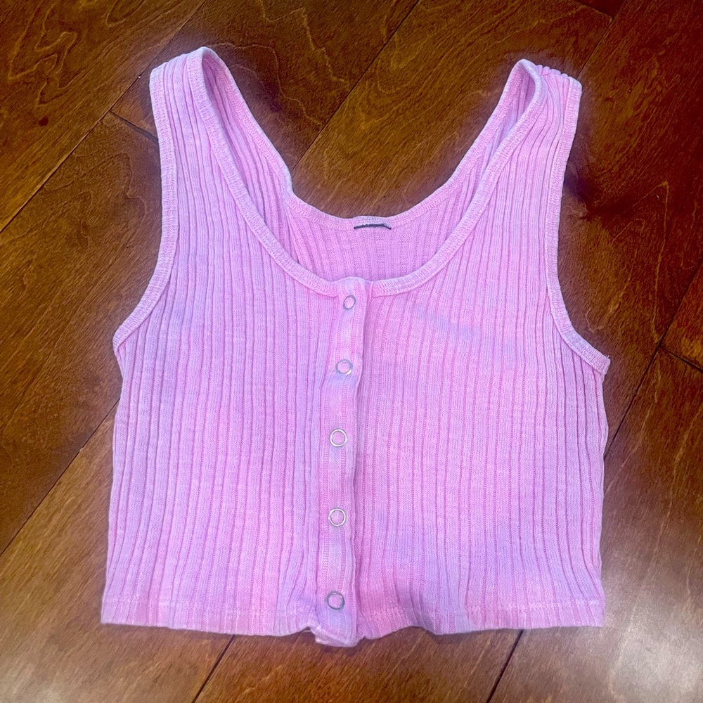 Baby pink tank top